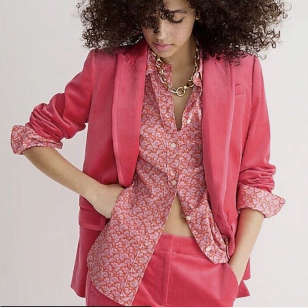 J.Crew | Liberty Slim-Fit Shirt in Toutouayette Fabric,Sz 10, 128